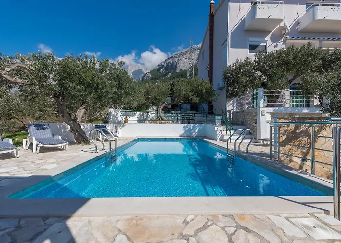 Glavina With Heated Pool 마카르스카